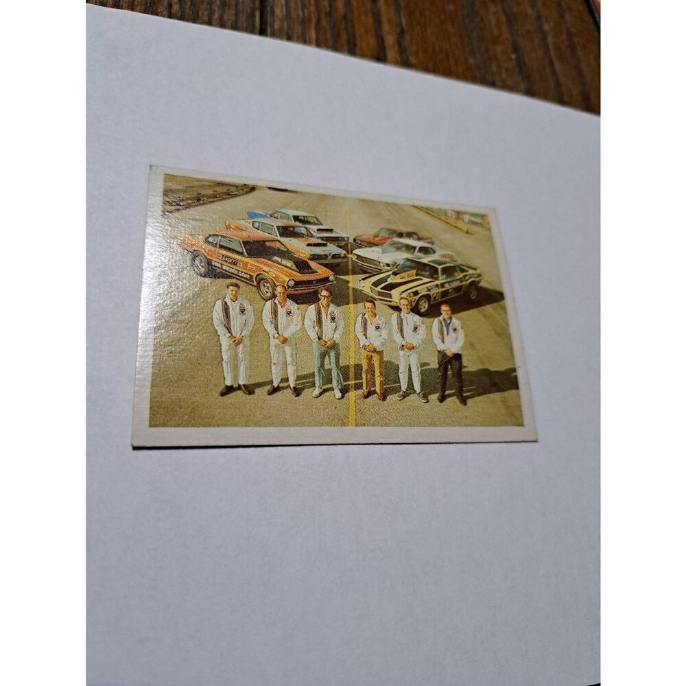 1970 AHRA Grand American Professionals Super Stock Category Fleer Trading Card